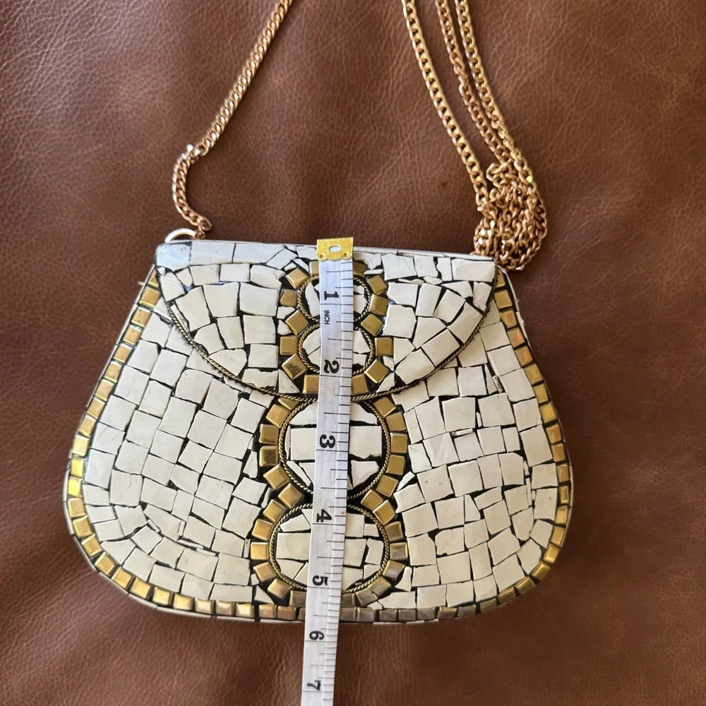 NEW Ramla Handmade Mosaic Bag - Picture 5 of 7